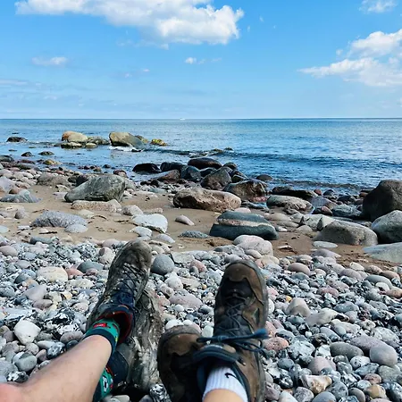 Kuesteneck Mit Meerblick Und Wellnessbereich Semesterbostad *